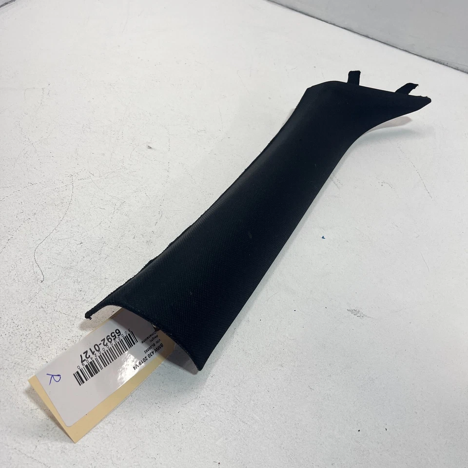 BMW 430I 2017-20 Gran Coupé parabrisas lado del pasajero cubierta de moldura de pilar OEM Foto 4 de 4