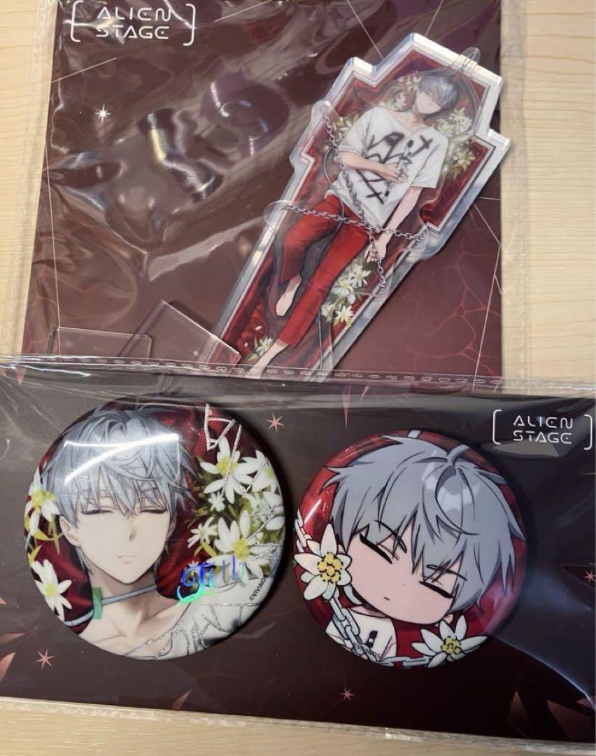 Insignia de lata Alien Stage Till C105 hasta soporte de acrílico