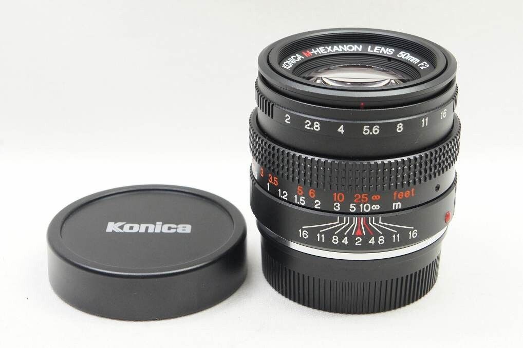 Konica M-Hexanon 50mm F2 コニカ Leica Mマウント Konica M-Hexanon 50mm f/2 [Mマウント] – Doppietta-Tokyo