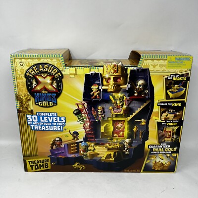 Treasure X King's Gold Treasure Tomb  Find Real Gold Brand New