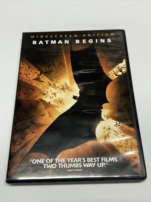 Batman Begins (Single-Disc Widescreen Edition) - DVD - VERY GOOD