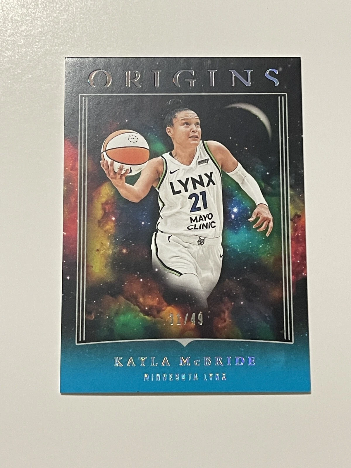 2024 Panini Origins WNBA Origins Kayla McBride Teal 31/49