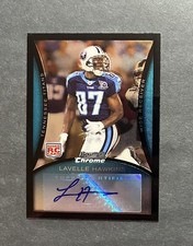 LaVelle Hawkins Titans 2008 Bowman Chrome Football Rookie RC Auto #BC99