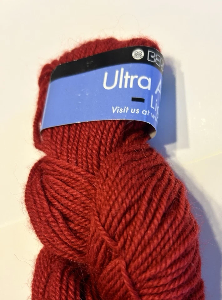 Fio vermelho claro Berroco Ultra Alpaca 1,75 oz.  Lt. Worsted #3 - Imagem 3 de 4