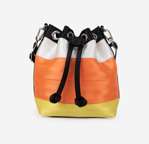 Harveys Seatbelt Bags Candy Corn Colorblock Mini Park Hopper - NWT | eBay