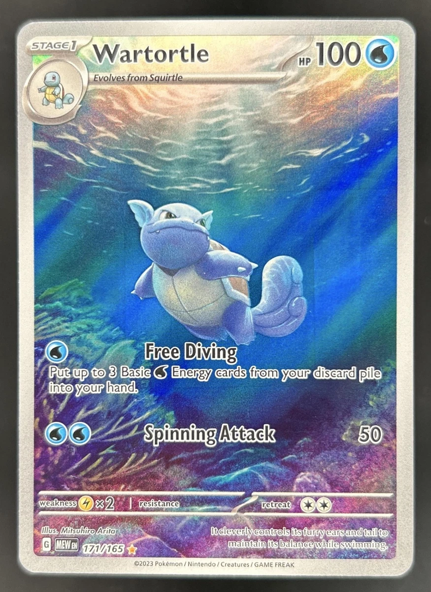 25+ Wartortle 171/165 Sv: Scarlet & Violet 151 for sale | Updated
