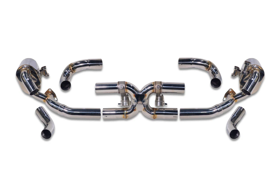 Escape con válvula ECG Performance para Porsche 991.1 (Carrera, S, 4S, GTS, 4 GTS) Foto 2 de 4