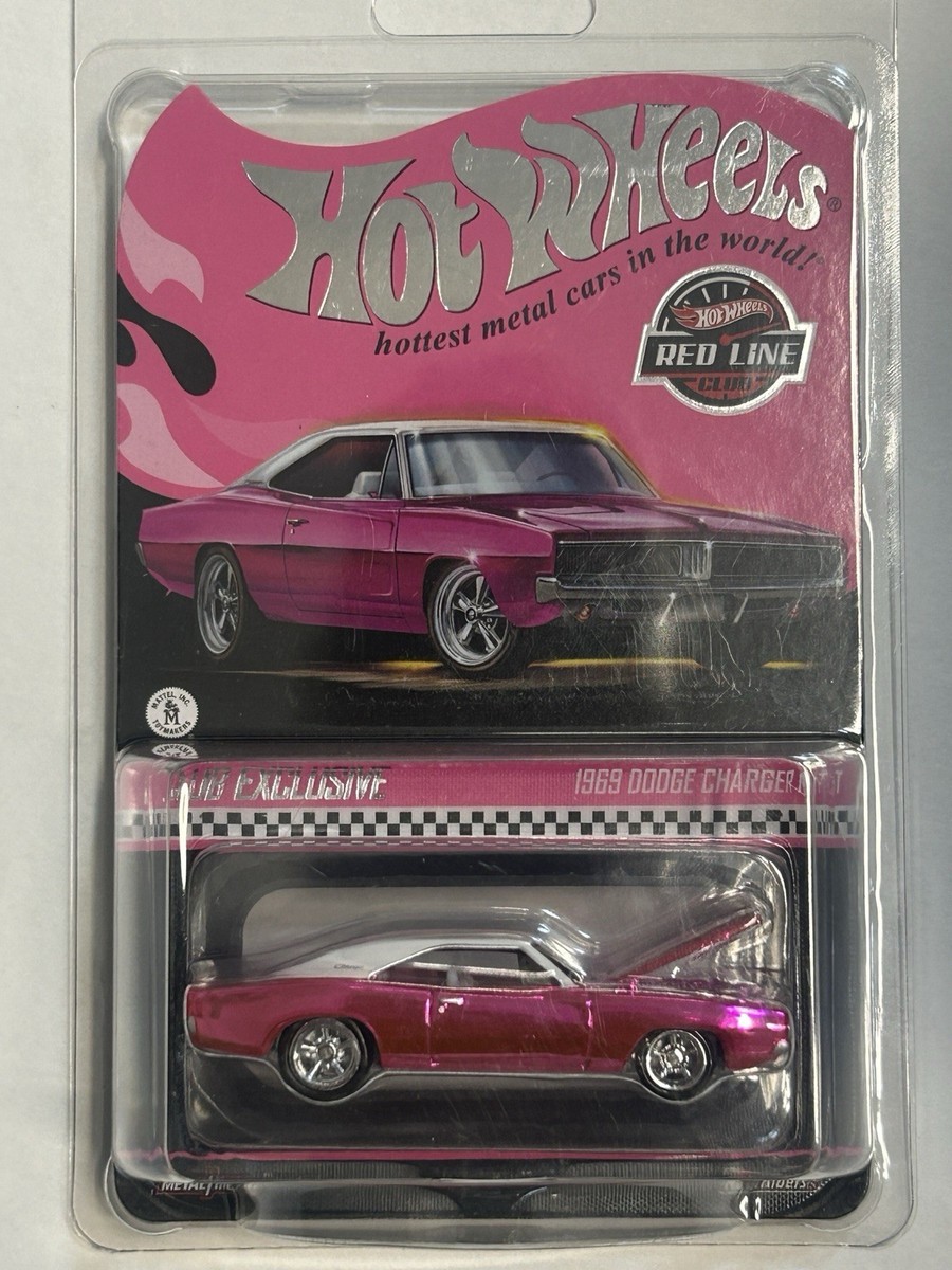 ホットウィール RLC 1969 Dodge Charger R/T ピンク Hot Wheels RLC Exclusive 1969 Dodge Charger R/T | Mattel