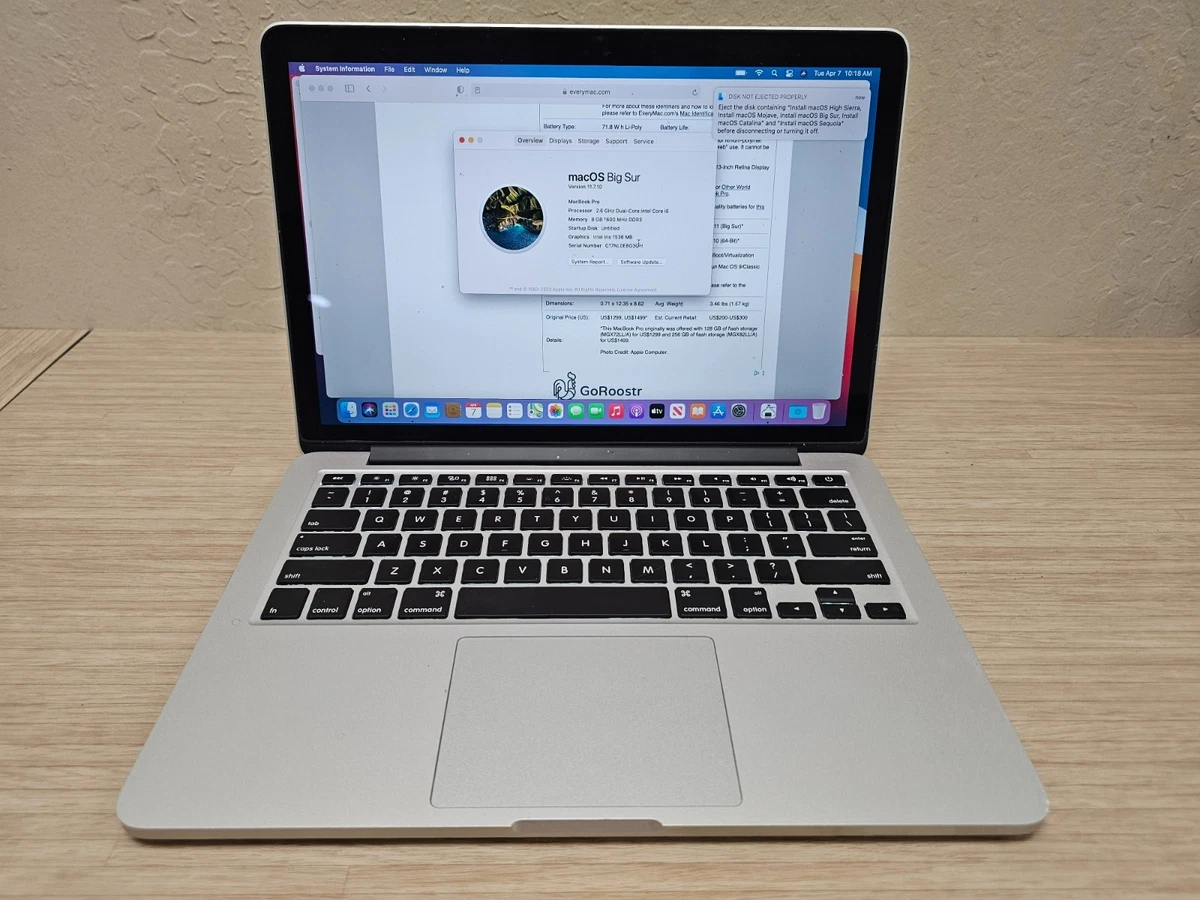 MacBook本体 Apple MacBook PRO 2014 8GB 250GB WIN11 MacBook Pro 2014 - Notebooks - Várzea, Teresópolis 1500829214 | OLX