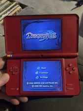 Nintendo DSI XL Red Handheld Console Super Mario Bros. 25th Anniversary Edition