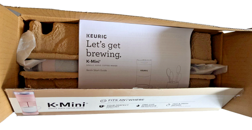Keurig K-Mini Single Serve K-Cup Pod Coffee Maker 6 to 12oz Brew Size Dusty Rose - Picture 5 of 12