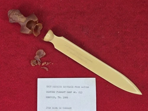 CIVIL WAR VETERANS NATHAN BEDFORD FORREST REUNION CAMP#215 1909