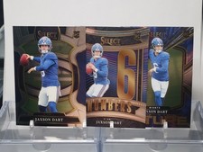 2025 Panini Select Jaxson Dart RC Concourse Numbers And Future New York Giants