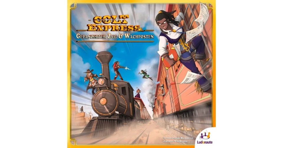 Asmodee Colt Express - Gepanzerter Zug & Wachposten, Brettspiel (Erweiterung) - - Bild 2 von 4