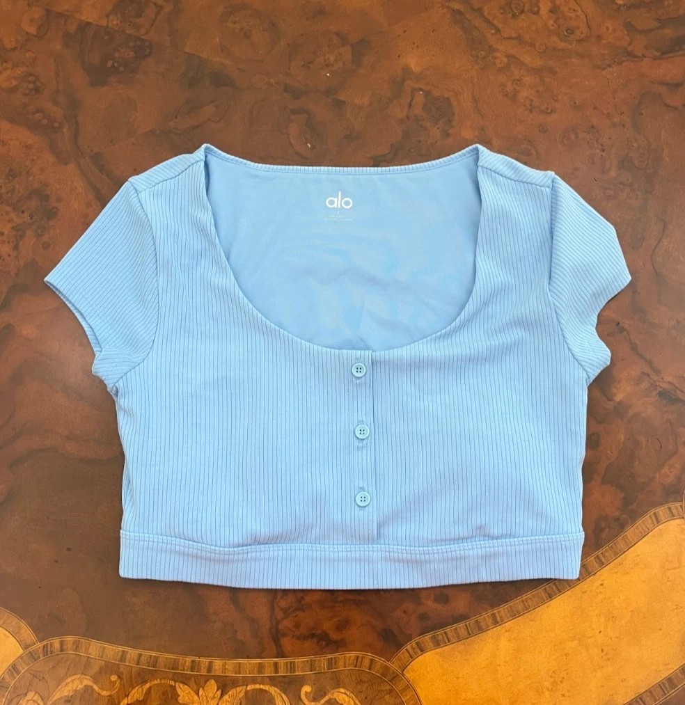 Blue ALO Yoga Activewear Tops for Women for sale | eBay