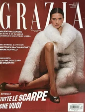 Grazia Italia Magazine Issue 44 Free Shipping Brand New