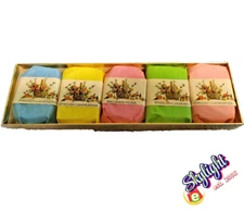 Assorted Vintage Set of Ben Rickert Luxury Assortment Perfumed Soap 5 Bars