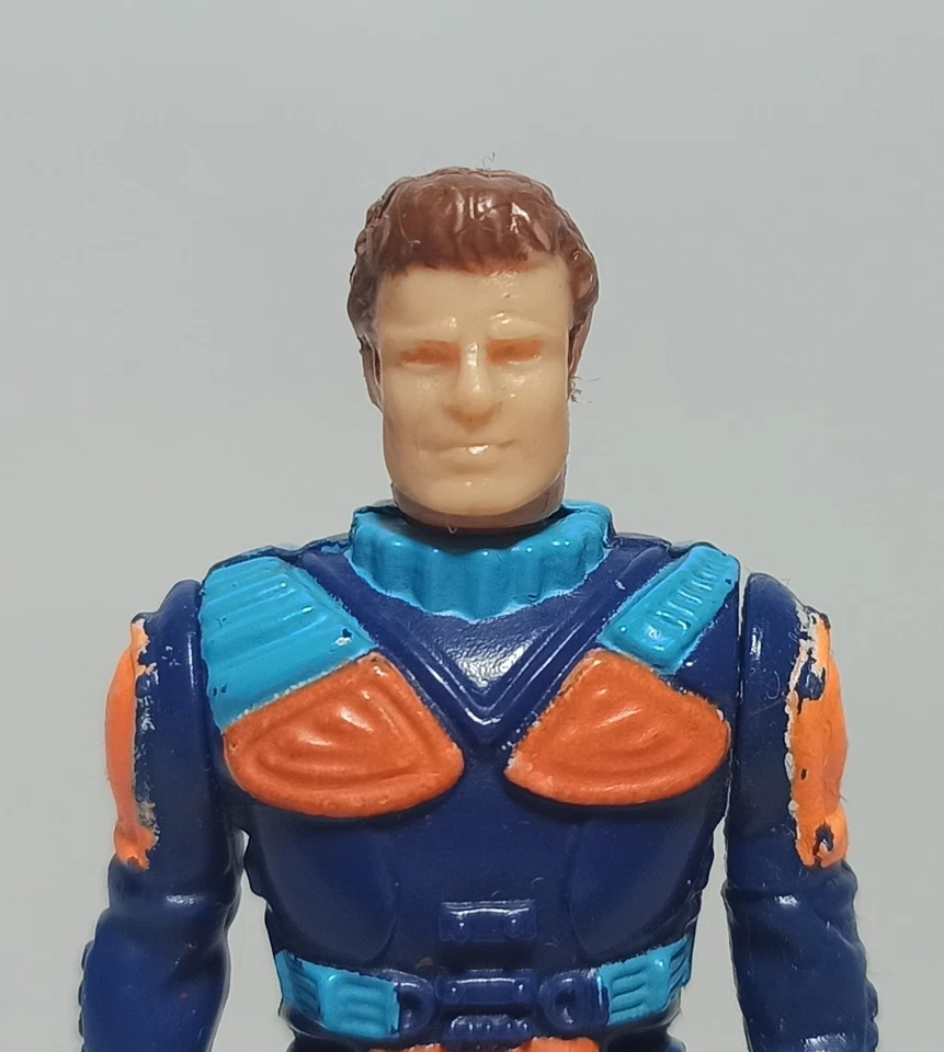 Máscara Kenner 1986 de colección M.A.S.K. FIGURA DE ACCIÓN RAVEN CALHOUN BURNS 3" Foto 3 de 4