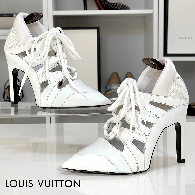 Louis Vuitton White Heels for Women for sale - eBay
