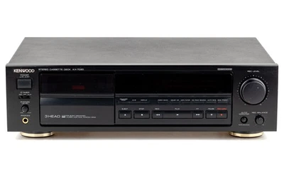 Kenwood KX-7030 3-Kopf Kassettendeck / 3-Motoren / gewartet, Garantie #02 - Bild 1 von 4