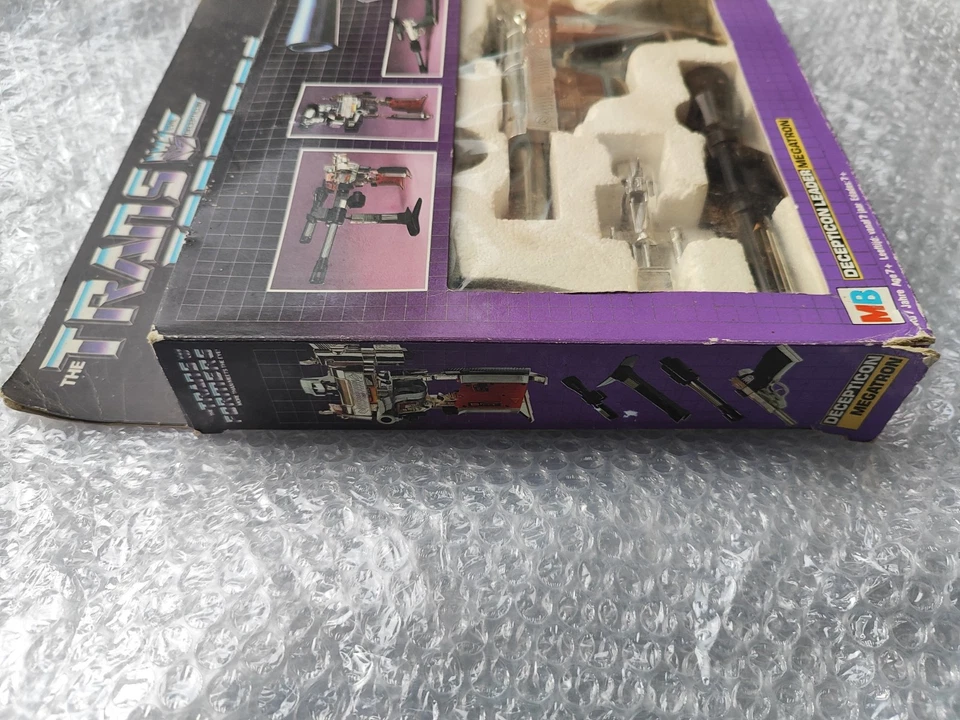 Transformers G1 / Megatron / Decepticon Leader / MB / Milton Bradley / 1985 RARE - Photo 2/4