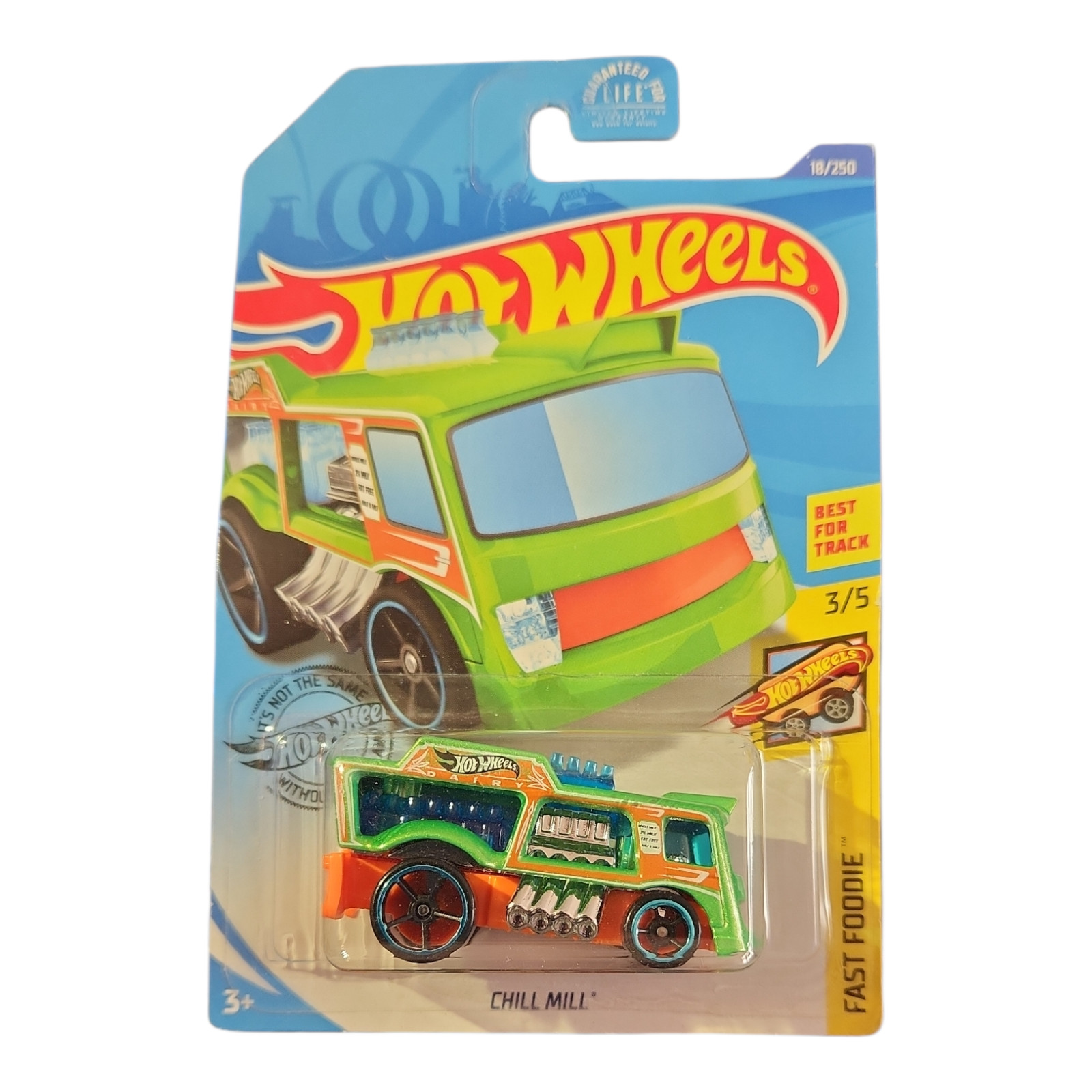 Hot Wheels - Chill Mill (Green) - Fast Foodie 3/5 - 2015 Mattel