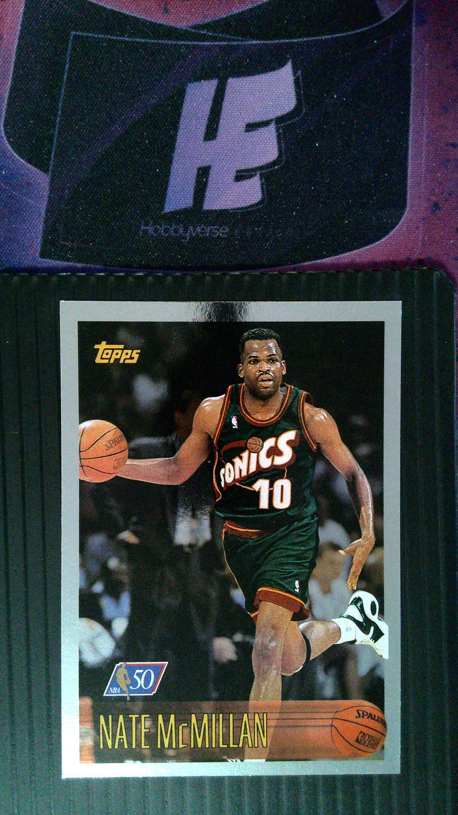 1996-97 Topps #127 Nate McMillan NBA at 50