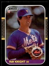 1987 Donruss Ray Knight New York Mets #586