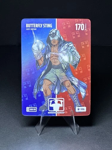 2026 Bo Jackson Battle Arena Muhammad Ali `Butterfly Sting` Logo Foil Steel
