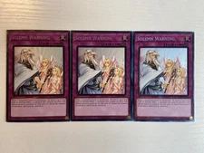 1x Solemn Warning RA02-EN078 Prismatic Collector's Rare PCR 1st Ed NM Yugioh