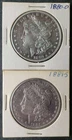 1880 O and 1881 S $1 Morgan Silver Dollars