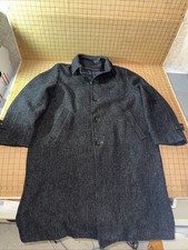 Vintage Harris Tweed Men's Overcoat Jacket SEE PHOTOS FOR THE DIMENSIONS