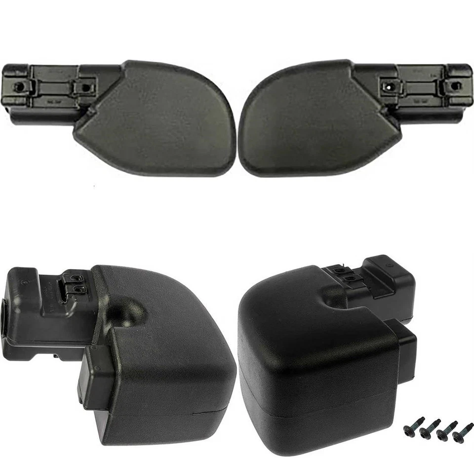 Juego de 4 tapas de extensión de parachoques delantero y trasero Dorman para 97-06 Jeep Wrangler WN Foto 2 de 2