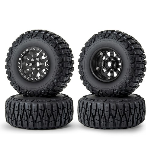 Neumático de buje de rueda Beadlock de aleación CNC de 1,9"" para rastreador de radiocontrol axial SCX10 TRX4 D90 - Imagen 49 de 86