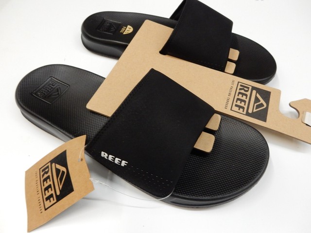 Reef Mens One Slide Black Size 11 for 