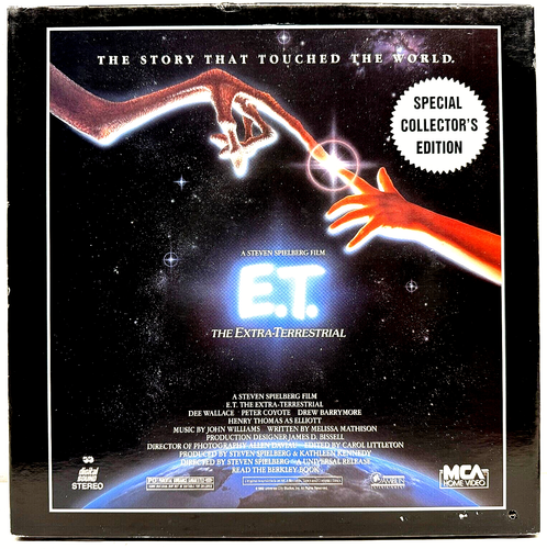 John Williams E.T. The Extra-Terrestrial MCA Laserdisc 1989 Widescreen