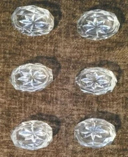 Open Salt Dish -Lot Of Six