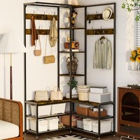 GarderobenstäNder Garderobe KleiderstäNder SitzfläChe Schuhregal Flurgarderobe