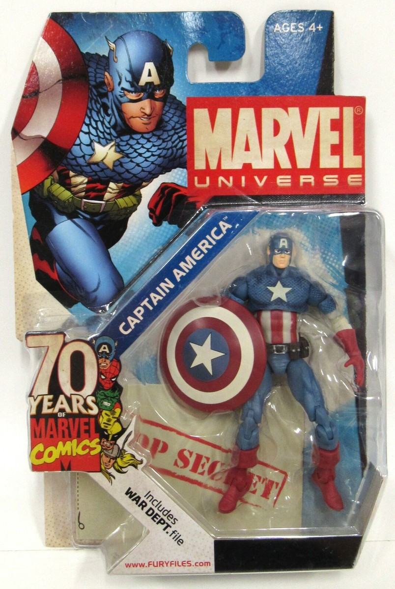 Hasbro Marvel Universe 70 Years SD1 Captain America 2009 SDCC | eBay