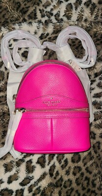 NWT Kate Spade Marina mini convertible backpack leather  display picture 3