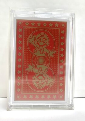 NINTENDO / Mario Trump / Standard / Playing Cards / Rare | eBay