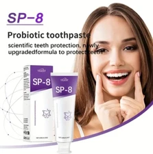 YILEST SP-8 Probiotic Whitening Toothpaste 4.23 Oz(120g) Exp.08/11/2027