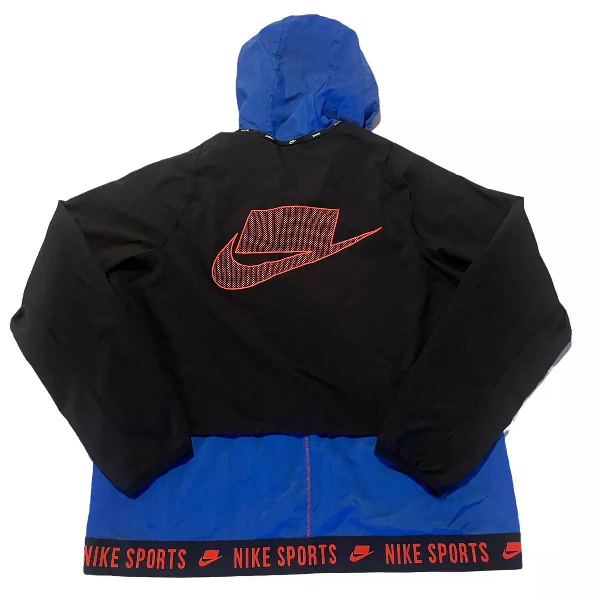 Nike neon windbreaker best sale jacket