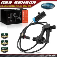 ABS Wheel Speed Sensor for Chevy Silverado 1500 GMC Sierra 1500 2007-2013 Rear