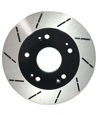 [Rear E-Coat Slott Brake Rotors Ceramic Pads] Fit 08 09 Buick Allure Super