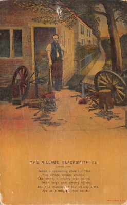 BAMFORTH LIEDKARTE DER DORFSCHMIED 1 GEBRAUCHT UNBENUTZT GUT PLUS