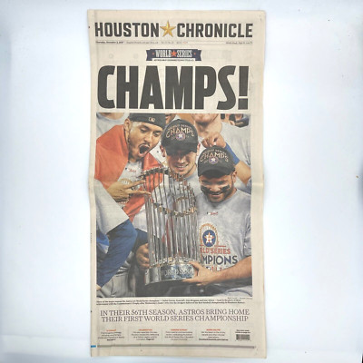 2017 Houston Astros World Series CHAMPS! Houston Chronicle