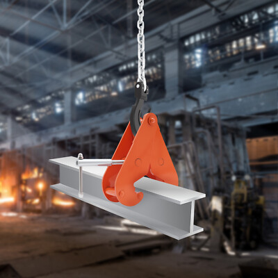 3T Adjustable Lifting Clamp for I-Beams - Durable and User-Friendly