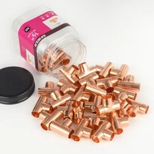 Pro 30 Pack EFIELD 1/2"X 1/2"X1/2" C X C X C Tee Copper Solder Fittings, No Lead