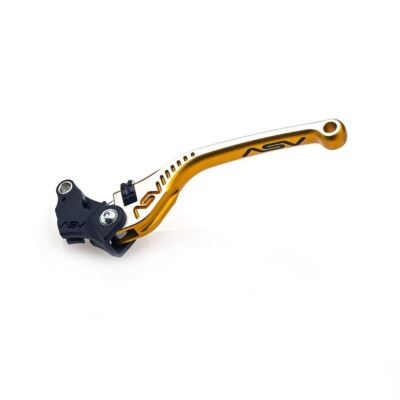 ASV C5 Kupplungshebel lang gold & silber Aprilia Tuono V4 1100 Factory 2015 - 2020